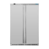 Armoire réfrigérée positive double porte 744L Polar Série C inox