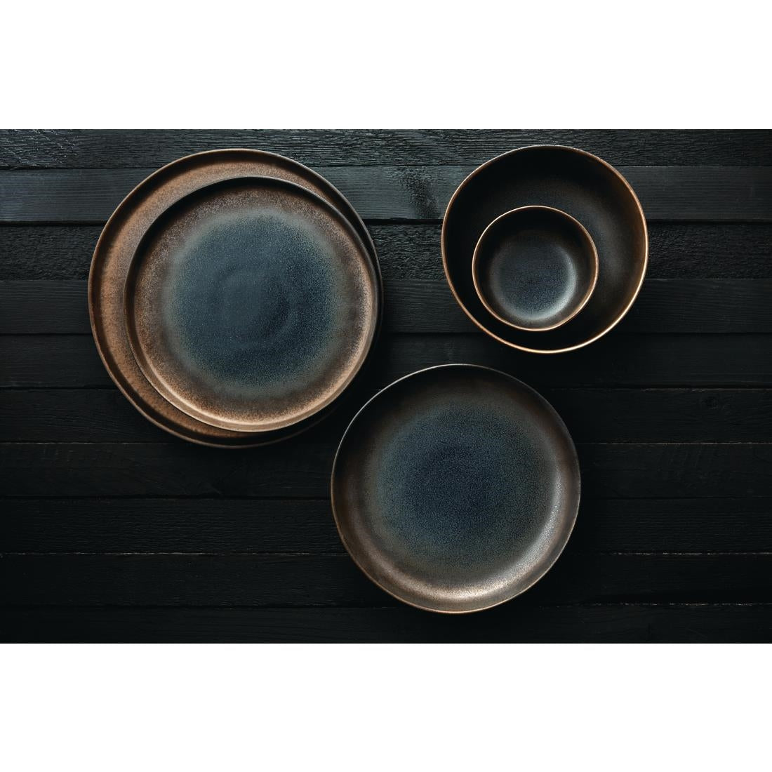 Bols profonds Olympia Ochre 170x70mm 170mm (Lot de 6) - NISBETS