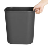 Poubelle pour hôtel/bureau noire Bolero 14L