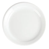 Assiettes à bord étroit blanches Olympia 230mm (Lot de 12)