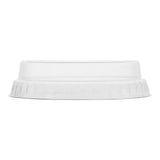 Couvercles plats pleins compostables en PLA Vegware 20 cl (Lot de 1000) - NISBETS