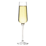 Flûtes à champagne angulaires Olympia Claro One Piece 270 ml (lot de 6) - NISBETS