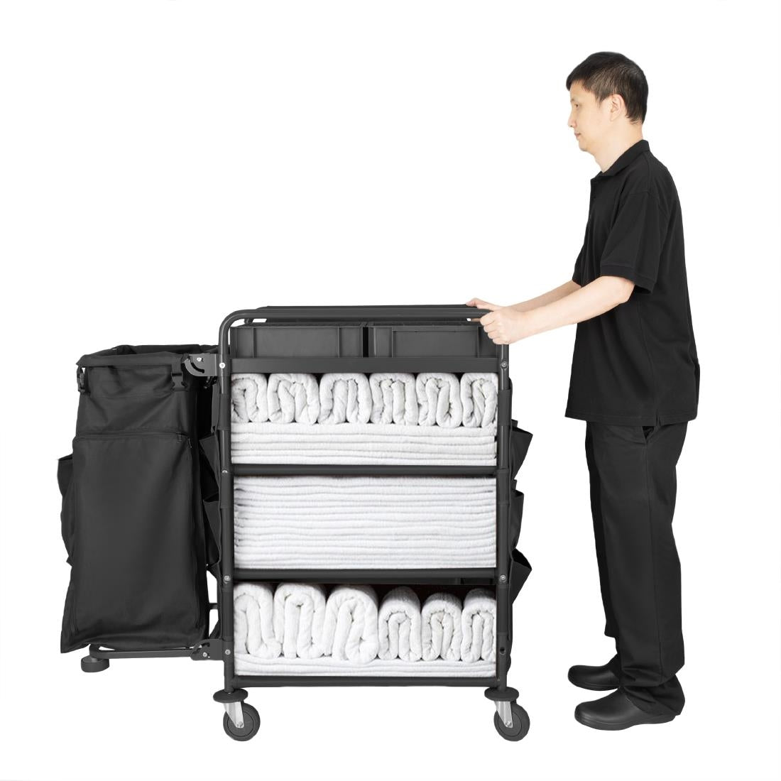 Chariot de nettoyage compact Jantex