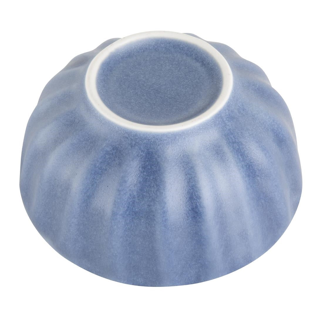 Bols profonds Olympia Corallite bleus 105x55mm (lot de 12)