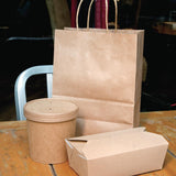 Pots à soupe compostables en PLA Fiesta Compostable 118 mm - 73,8 cl (Lot de 500) - NISBETS