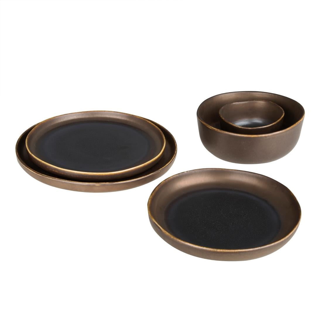 Bols profonds Olympia Ochre 170x70mm 170mm (Lot de 6) - NISBETS