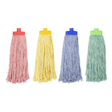 Tête serpillière à franges Kentucky Jantex bleue 450g