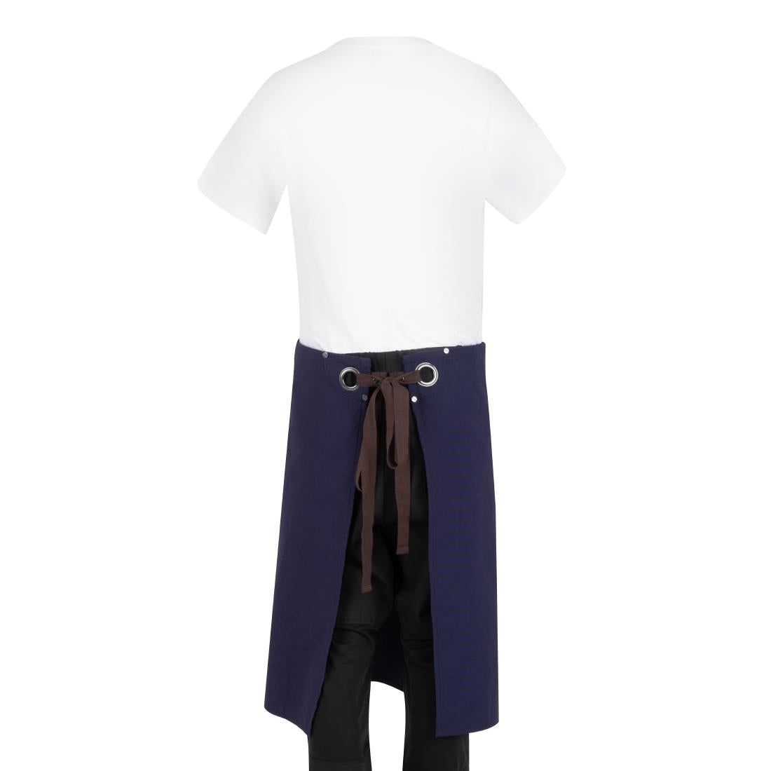 Tablier bistro en toile de coton Southside marine