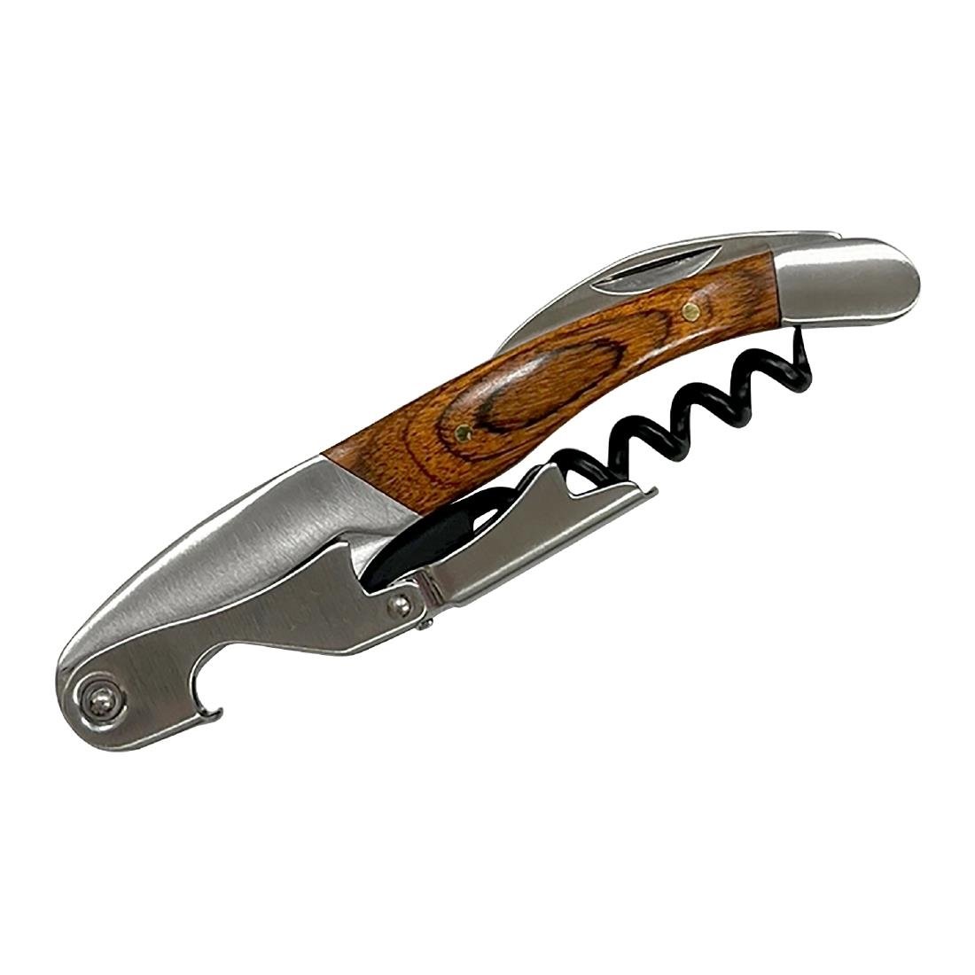 Limonadier Beaumont Deluxe avec manche en bois - NISBETS