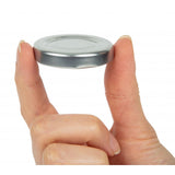 Couvercles métal pour mini bouteilles de lait (lot de 18) - NISBETS