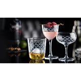 Verres Nick et Nora Utopia Raffles Diamond 170 ml (lot de 6)