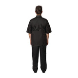 Veste de cuisine mixte Cool Vent Chef Works Montreal noire - NISBETS