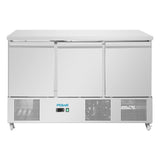 Comptoir à salade Polar série U froid ventilé - NISBETS