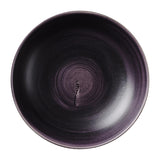 Assiettes coupes rondes Churchill Stonecast Patina Purple 248mm (Lot de 12)