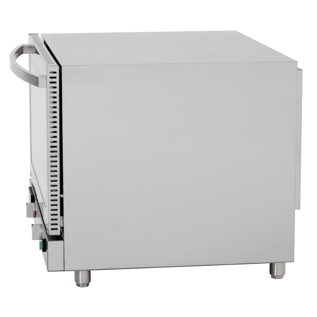 Four pâtissier à convection 4 niveaux avec humidificateur Buffalo 100 L triphasé - NISBETS