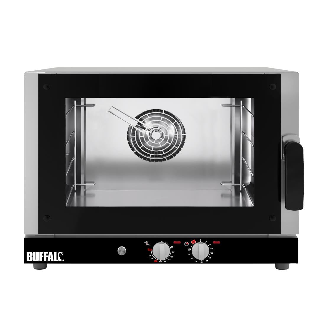Four à convection  avec humidificateur Buffalo 4x GN 1/1 triphasé