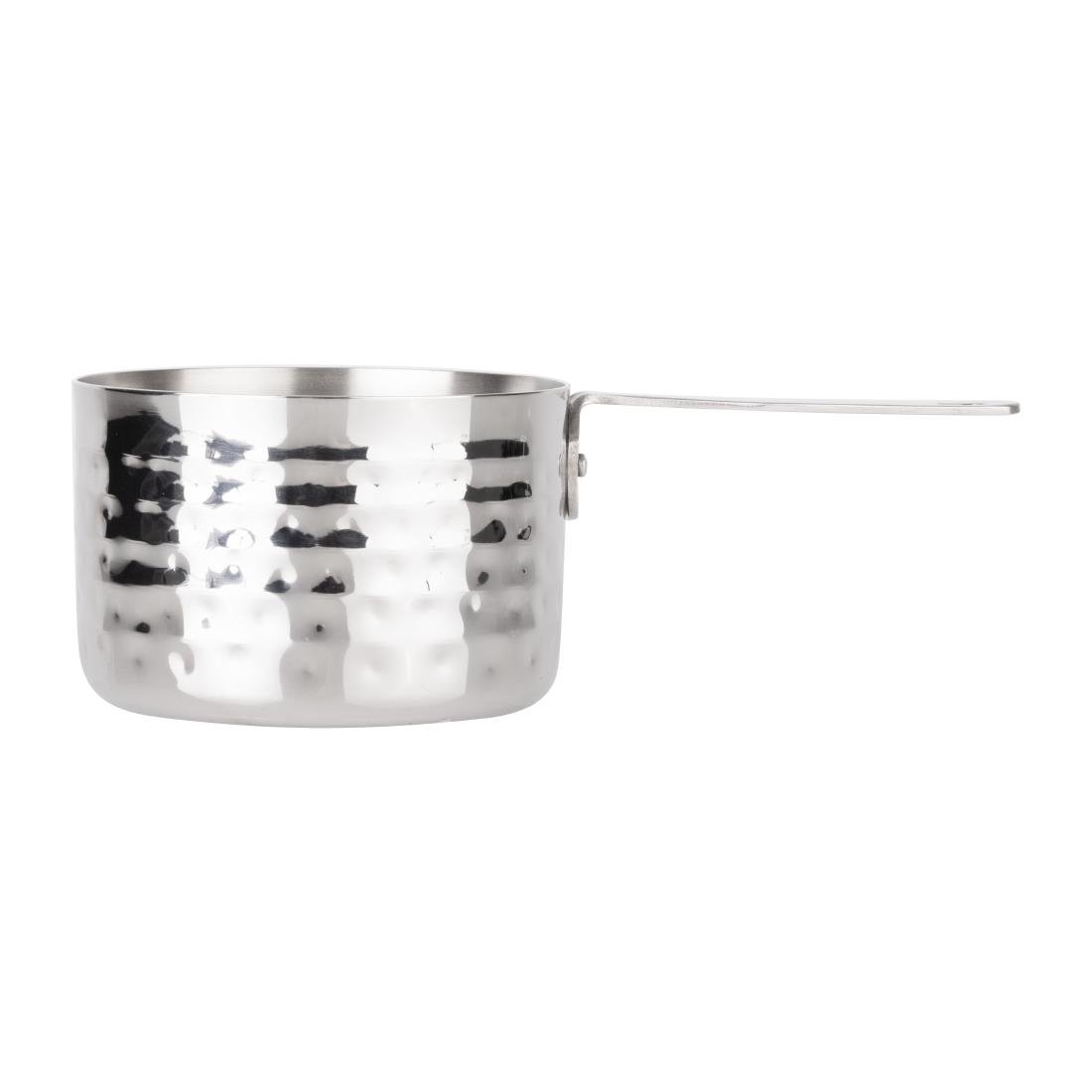 Mini casserole de présentation martelée Olympia 90 mm - NISBETS