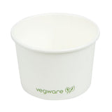 Pots pour aliments chauds compostables Vegware 110ml (Lot de 1000) - NISBETS