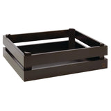 Caisse pour buffet Superbox APS noire GN 1/2