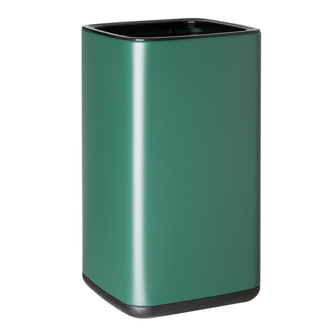Poubelle carrée Bolero verte 10L