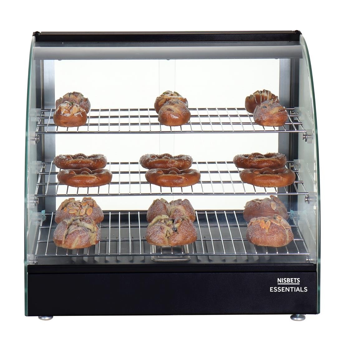 Vitrine chauffante Nisbets Essentials 82L