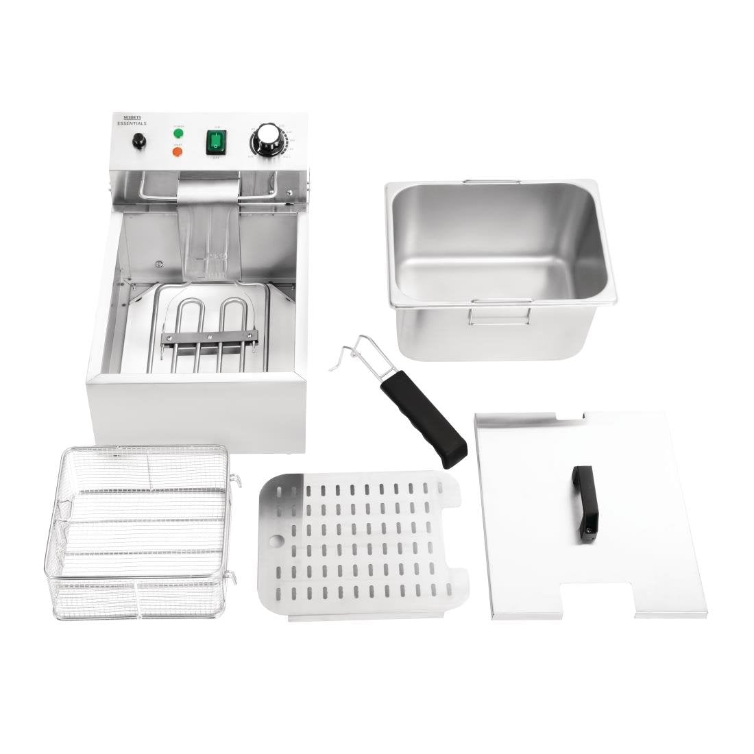 Friteuse électrique simple Nisbets Essentials 5L