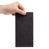 Serviettes diner 3 plis Fiesta Recyclable noires 40x40cm pliage 1/8 (Lot de 1000) - NISBETS