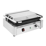 Grand gril de contact simple Bistro Buffalo lisse/lisse