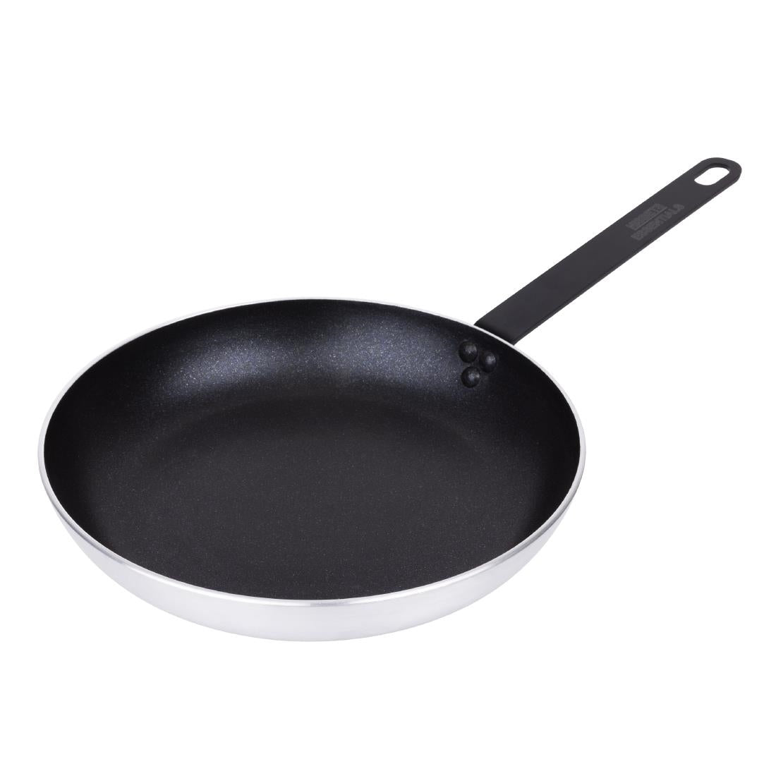 Poêle aluminium antiadhésive téflon avec manche noir Nisbets Essentials 2 - NISBETS