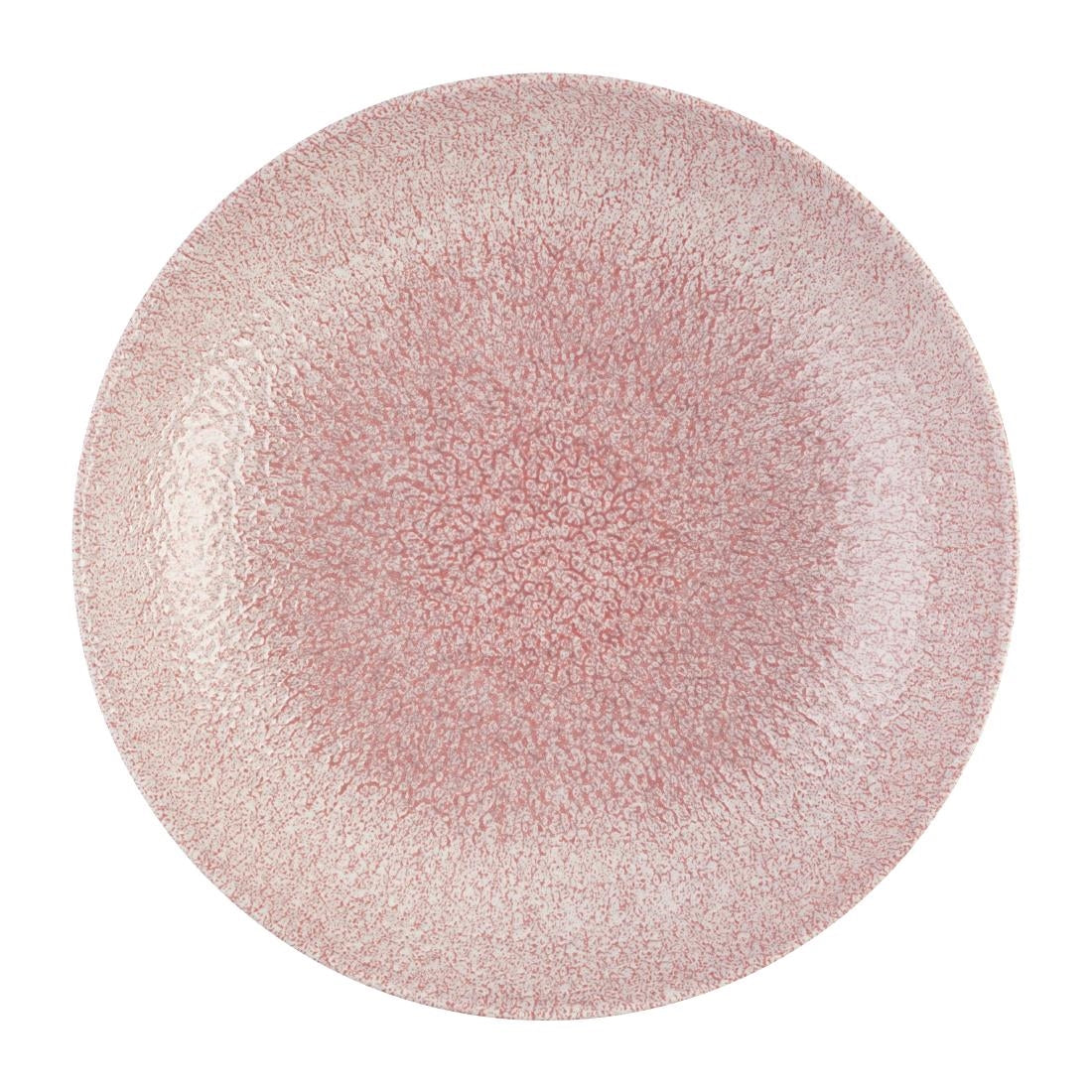 Assiettes coupe ronde Churchill Studio Prints Raku Rose Quartz Pink 182mm (Lot de 12)