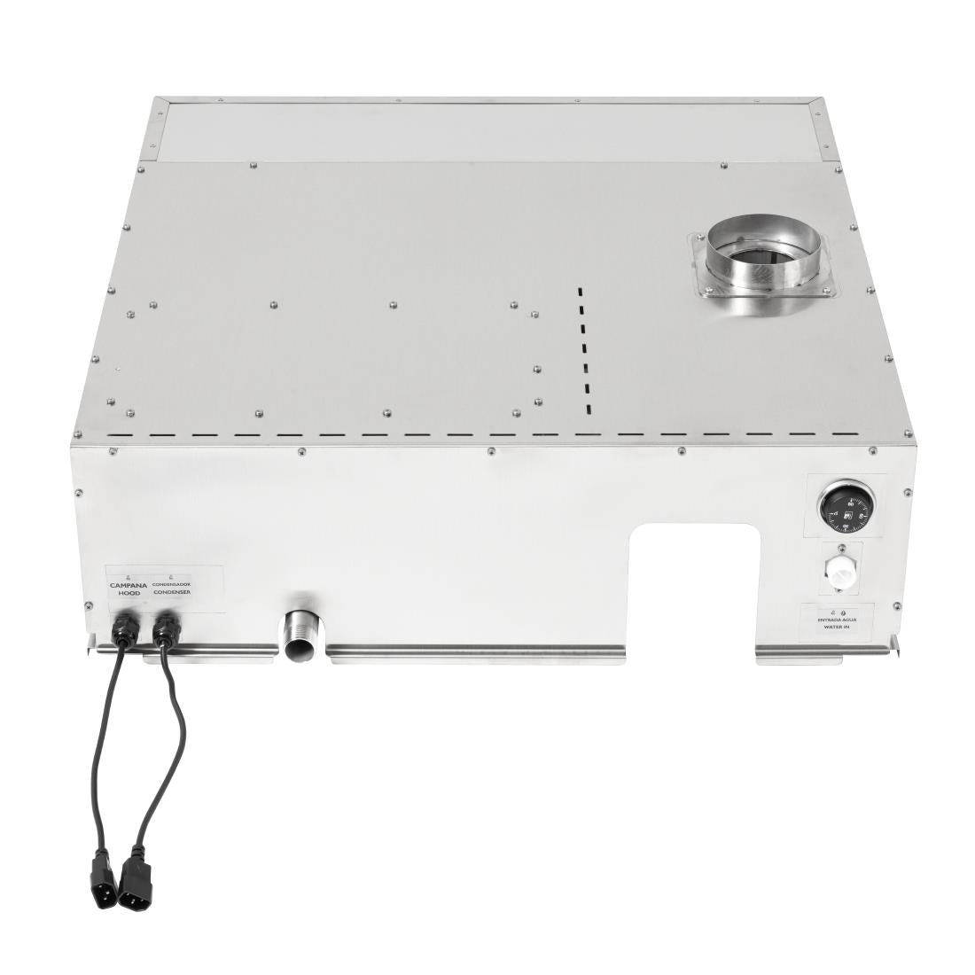Hotte d'extraction pour four combiné à écran tactile Buffalo 7 x GN 1/1 CK079