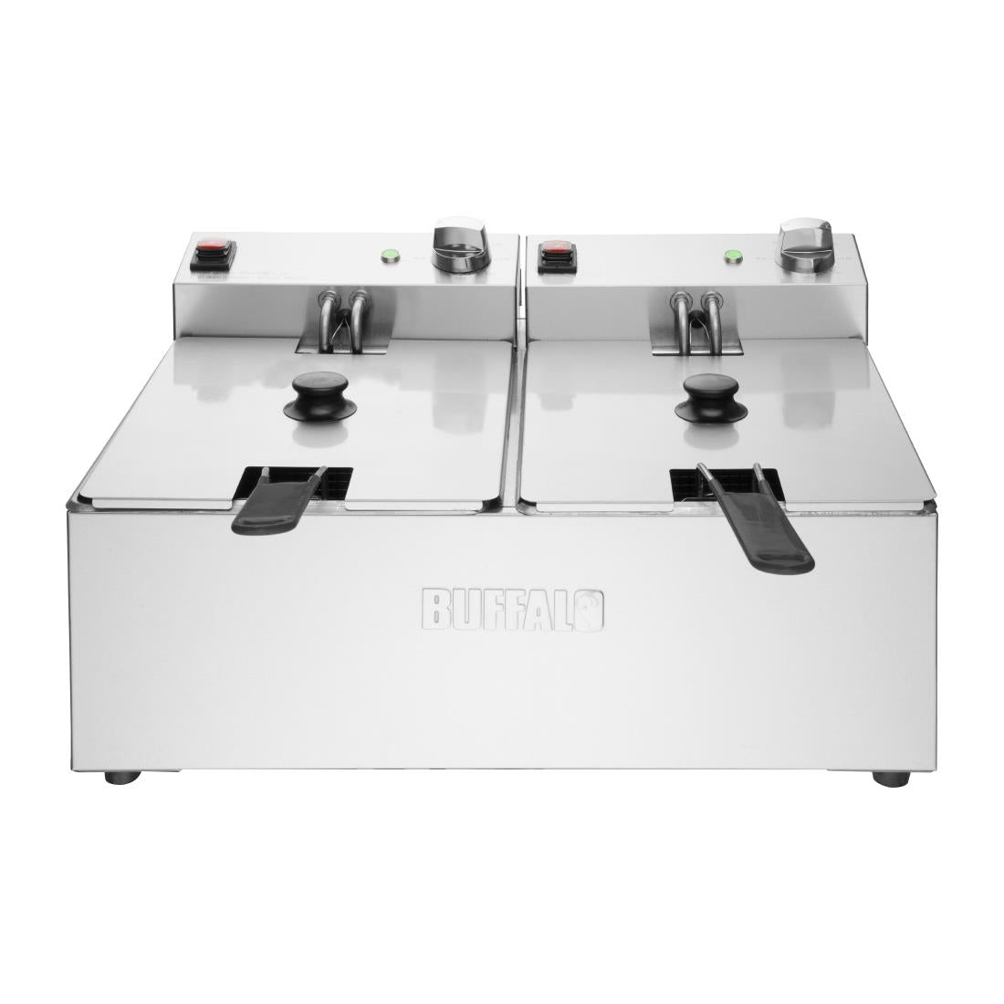 Friteuse double Buffalo - 2x5L 2x2,8kW