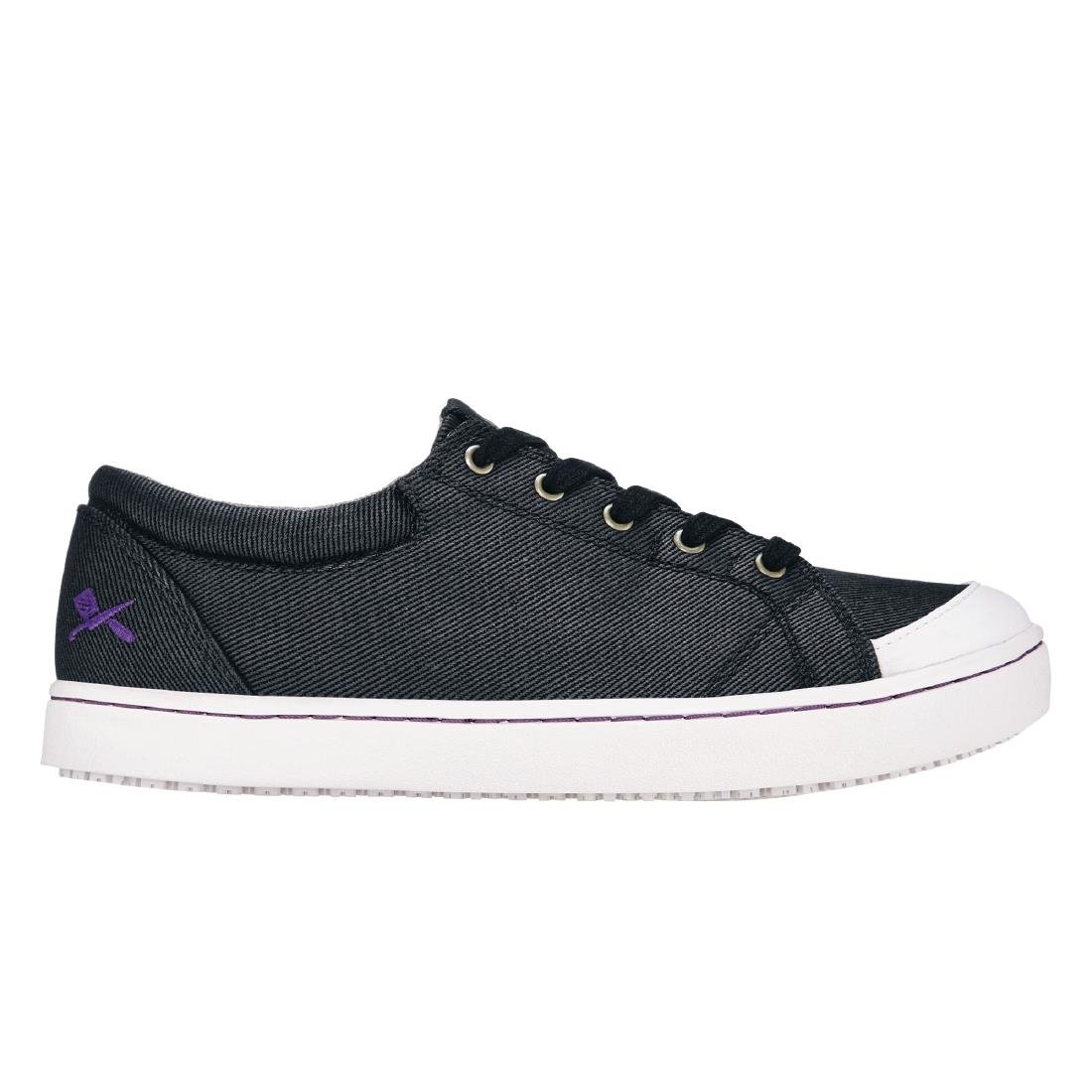 Chaussures vegan femme noires Mozo Maven Shoes for Crews - NISBETS