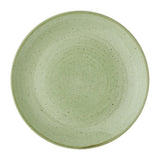 Assiettes avec rebord Churchill Stonecast Sage Green 260mm (Lot de 12)
