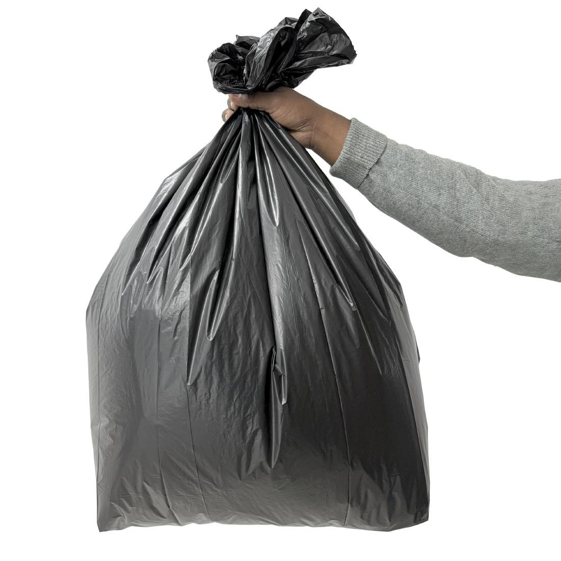 Sacs poubelle résistants Jantex noirs 120L (lot de 100)