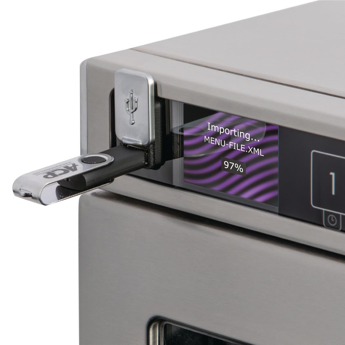 Micro-ondes programmable robuste Menumaster 17 litres 1400W DEC14E2