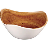 Bols triangulaires Churchill Stonecast Patina Vintage Copper 153mm (Lot de 12)