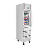 Armoire réfrigérée positive GN slimline 1 porte - NISBETS
