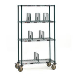 Séparateurs d'étagère Super Erecta Metro 460 x 203mm (lot de 4) - NISBETS