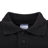 Polo mixte noir L - NISBETS