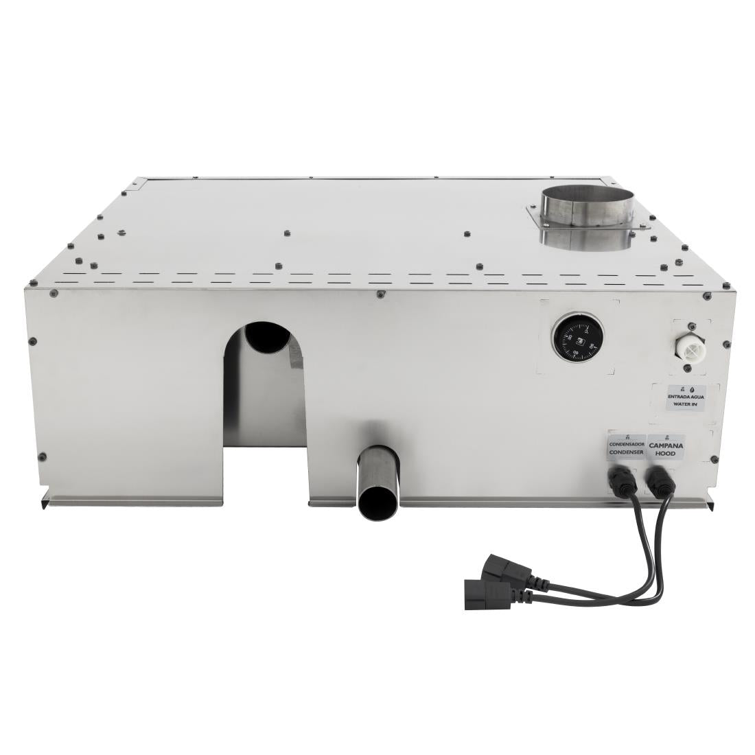 Hotte d'extraction pour four combiné compact à écran tactile Buffalo 6 x GN 1/1 CK110