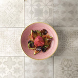 Assiettes coupes rondes Churchill Stonecast Petal Pink 248mm (Lot de 12)