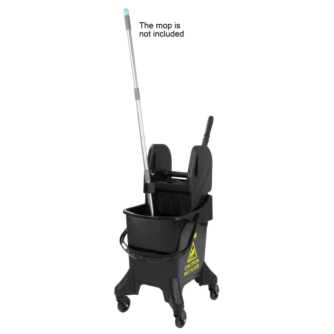 Seau essoreur haut 20 litres Jantex marquage jaune
