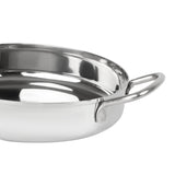 Plat en inox double poignée Olympia Table Presentation 150 mm