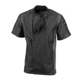 Veste de cuisine mixte denim à manches courtes Chef Works Urban Delancey S - NISBETS