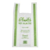 Sacs bretelles compostables en PLA Vegware taille moyenne (lot de 500) - NISBETS