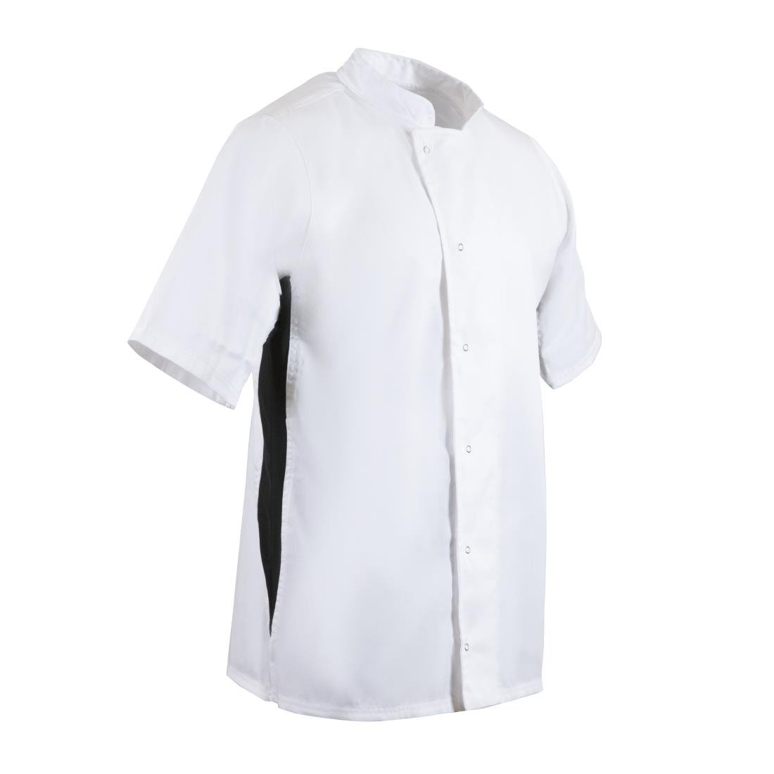 Veste de cuisine mixte Whites Nevada blanche - NISBETS