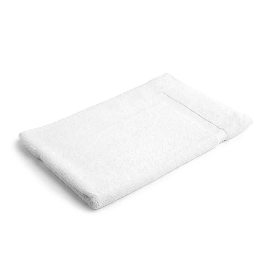 Tapis de bain Mitre Essentials Capri blanc - NISBETS