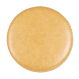 Tabouret de bar en PU Bolero Brooklyn caramel