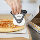 Roulette à pizza en inox Vogue noir - NISBETS